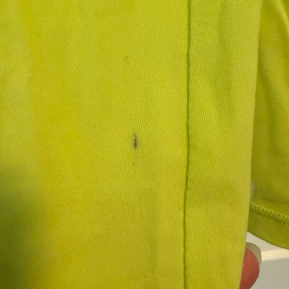 Skims Women’s Long Sleeve Neon Yellow Tshirt - Picture 4 of 5